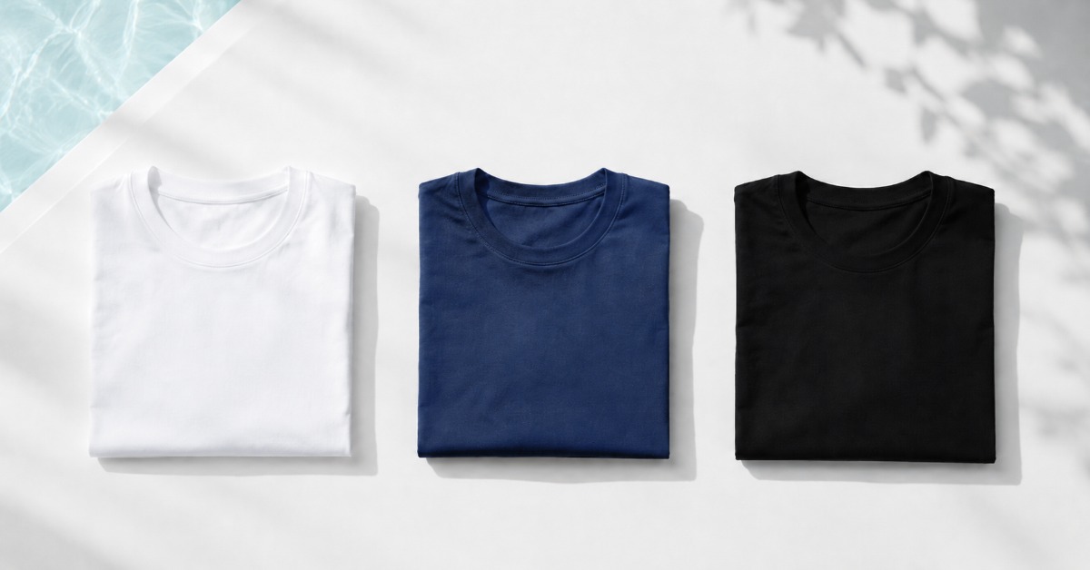 夏のTシャツは、3枚あればいい。