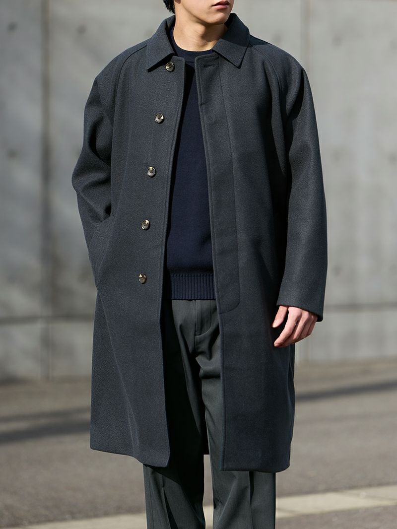 ビッグシルエットステンカラーロングコート | AUEN [オーエン]