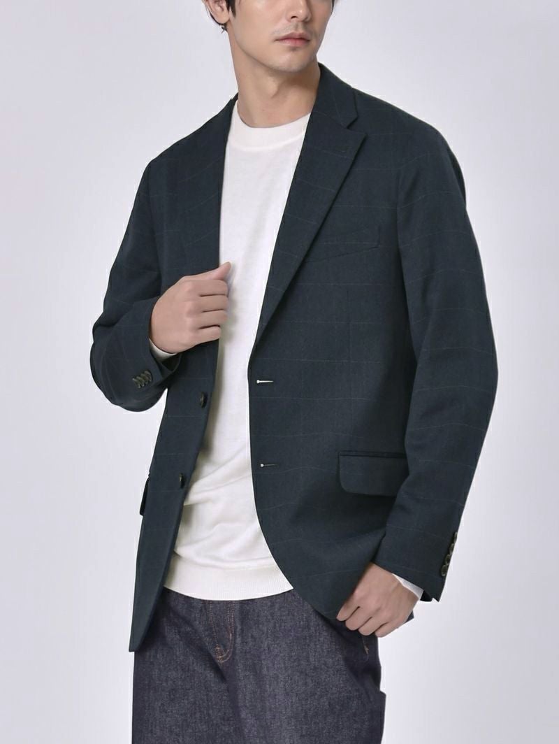 総裏地ウインドペンテーラードジャケット | AUEN [オーエン]