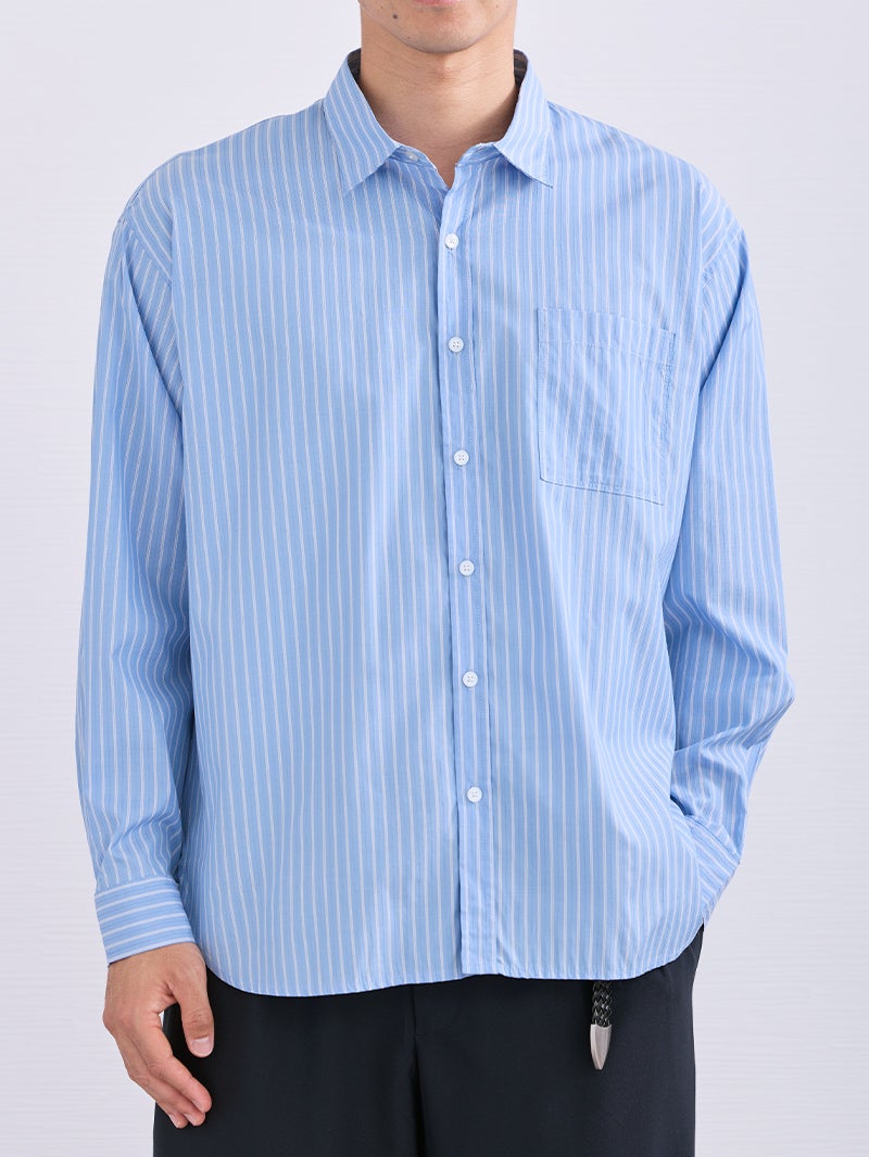 リラックスシルエットストライプシャツ | AUEN [オーエン]