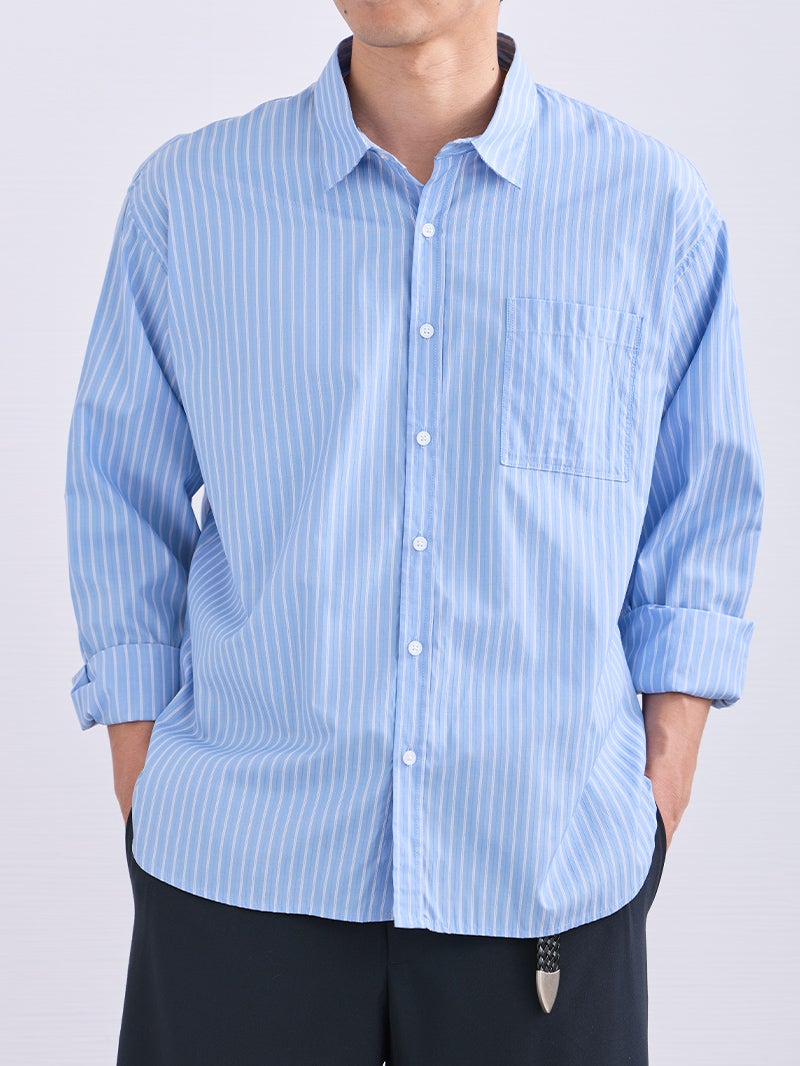 リラックスシルエットストライプシャツ | AUEN [オーエン]