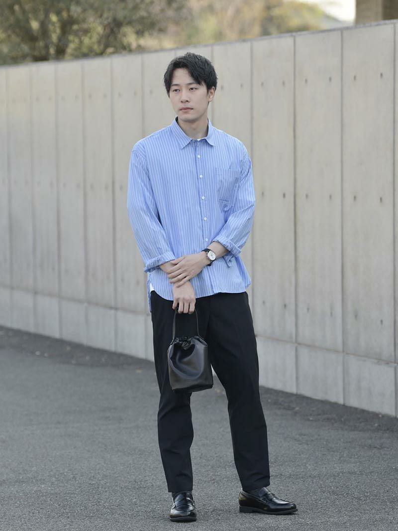 リラックスシルエットストライプシャツ | AUEN [オーエン]