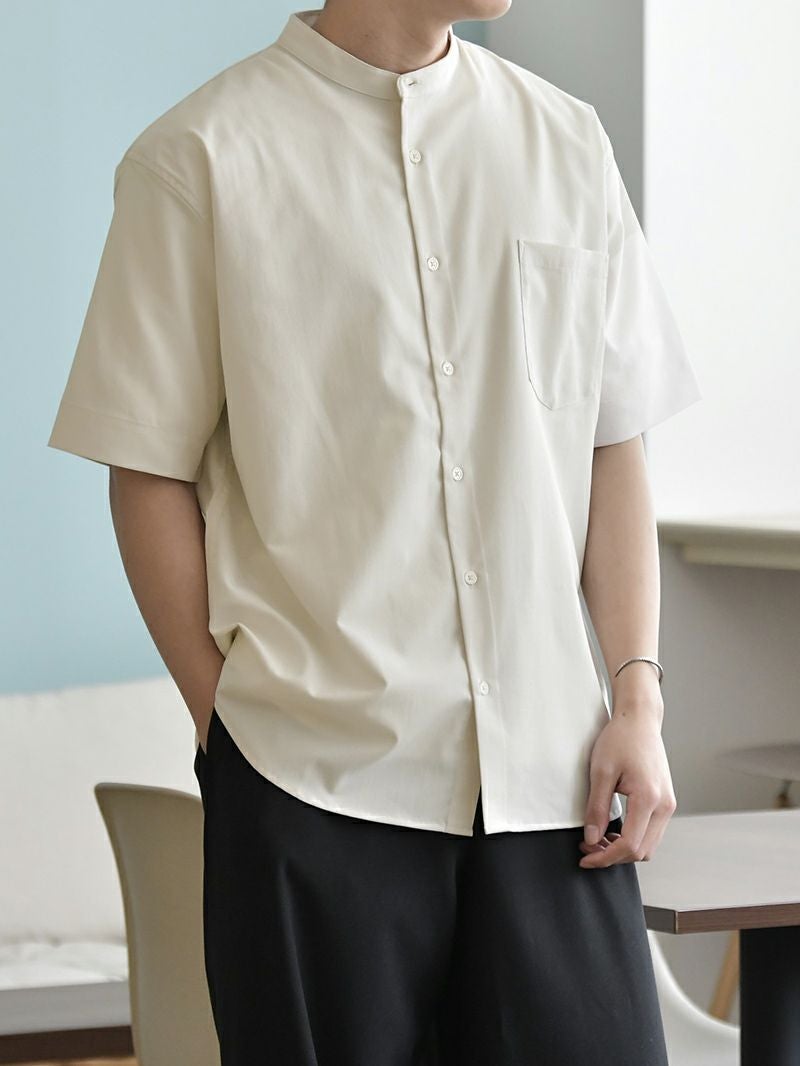 エアドライ バンドカラーシャツ | AUEN [オーエン]