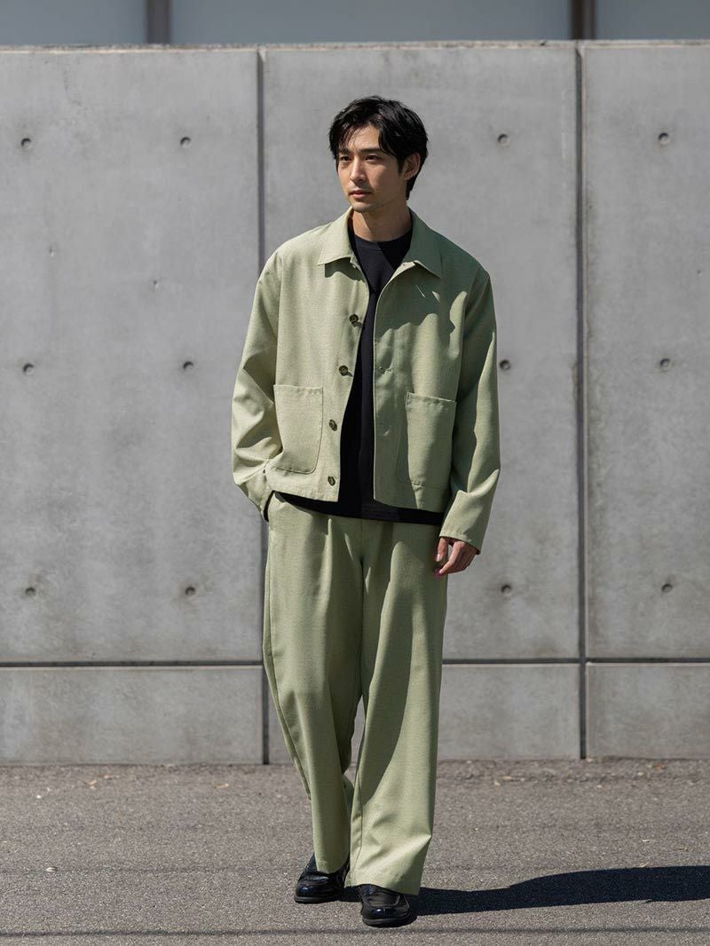 リラックスシャツジャケット[セットアップ対応] | AUEN [オーエン]