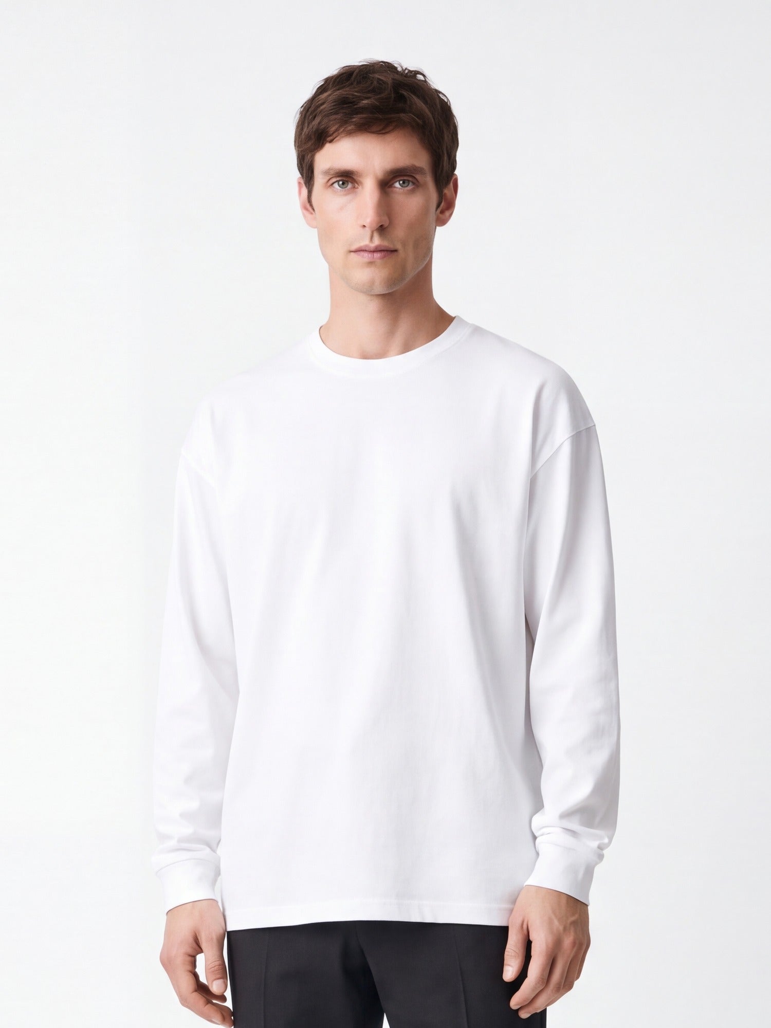 長袖ビッグシルエットTシャツ