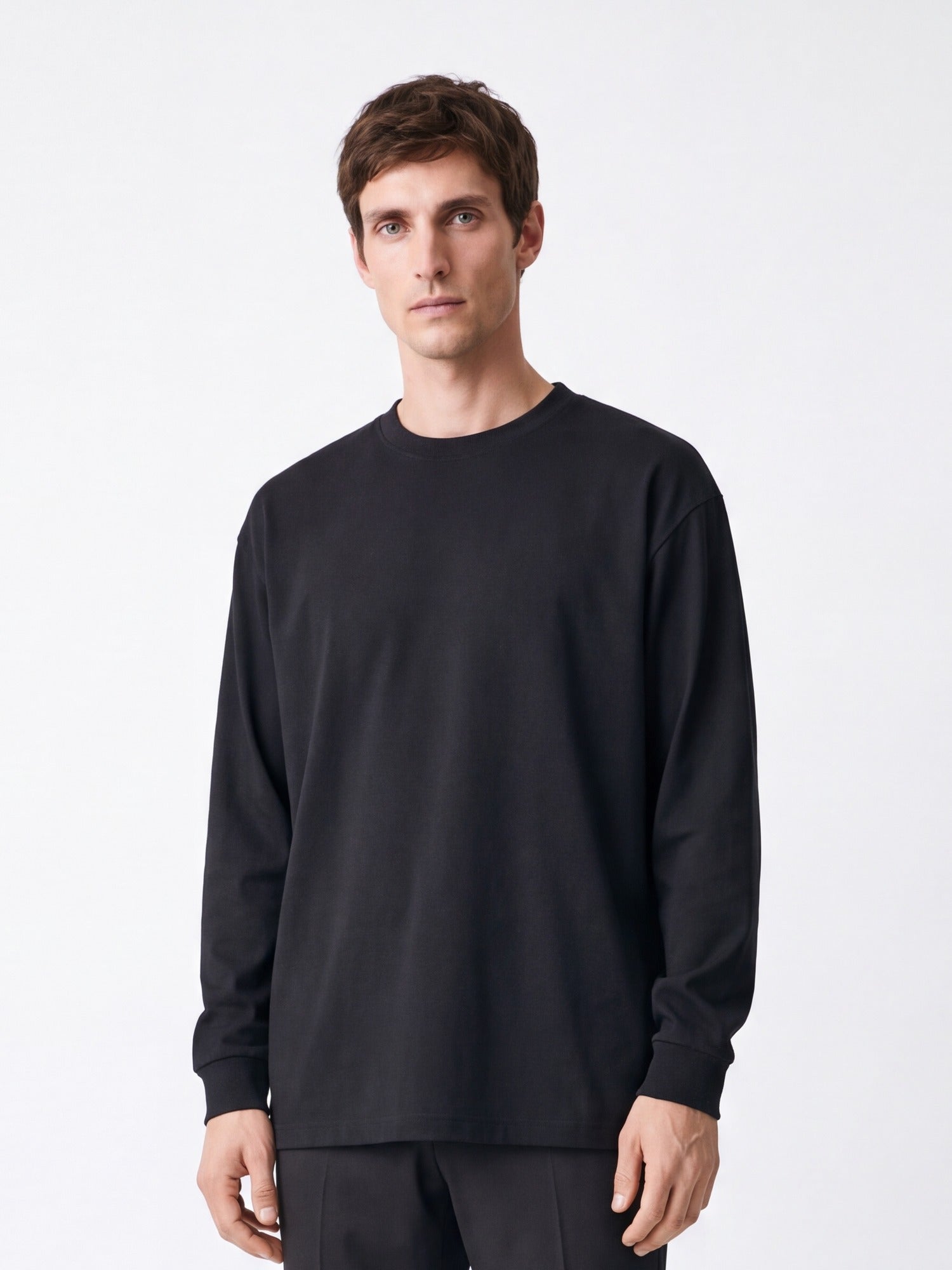 長袖ビッグシルエットTシャツ