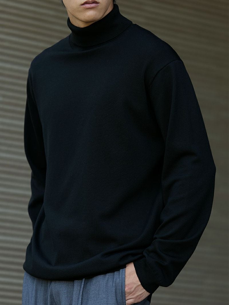 ハイゲージシルクタートルニット | AUEN [オーエン]