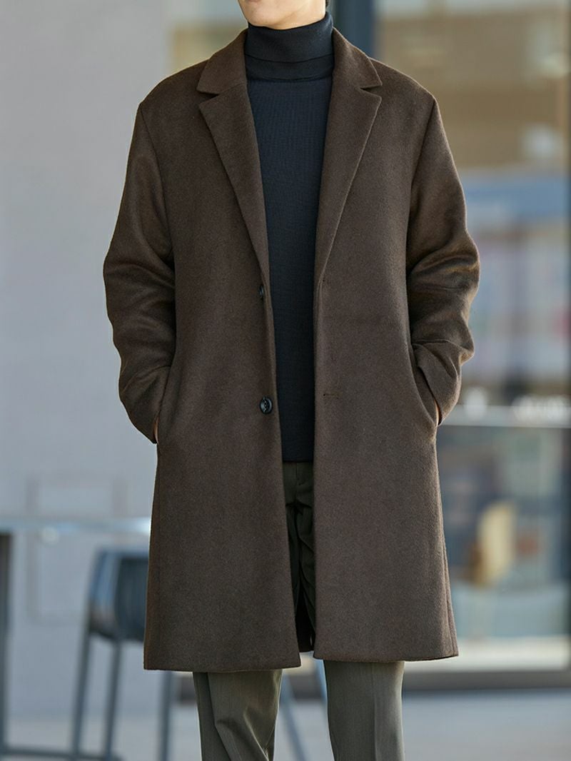 ウールメルトンチェスターコート | AUEN [オーエン]