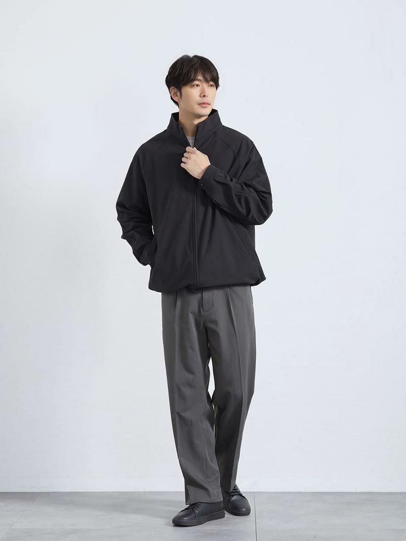 裏起毛ジップアップブルゾン[セットアップ対応] | AUEN [オーエン]