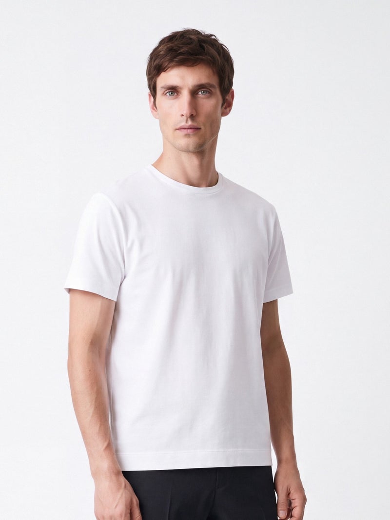 CODEショートスリーブTシャツ ホワイト
