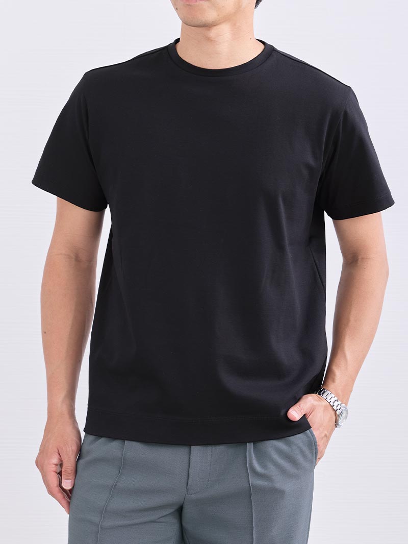 CODEショートスリーブTシャツ ブラック