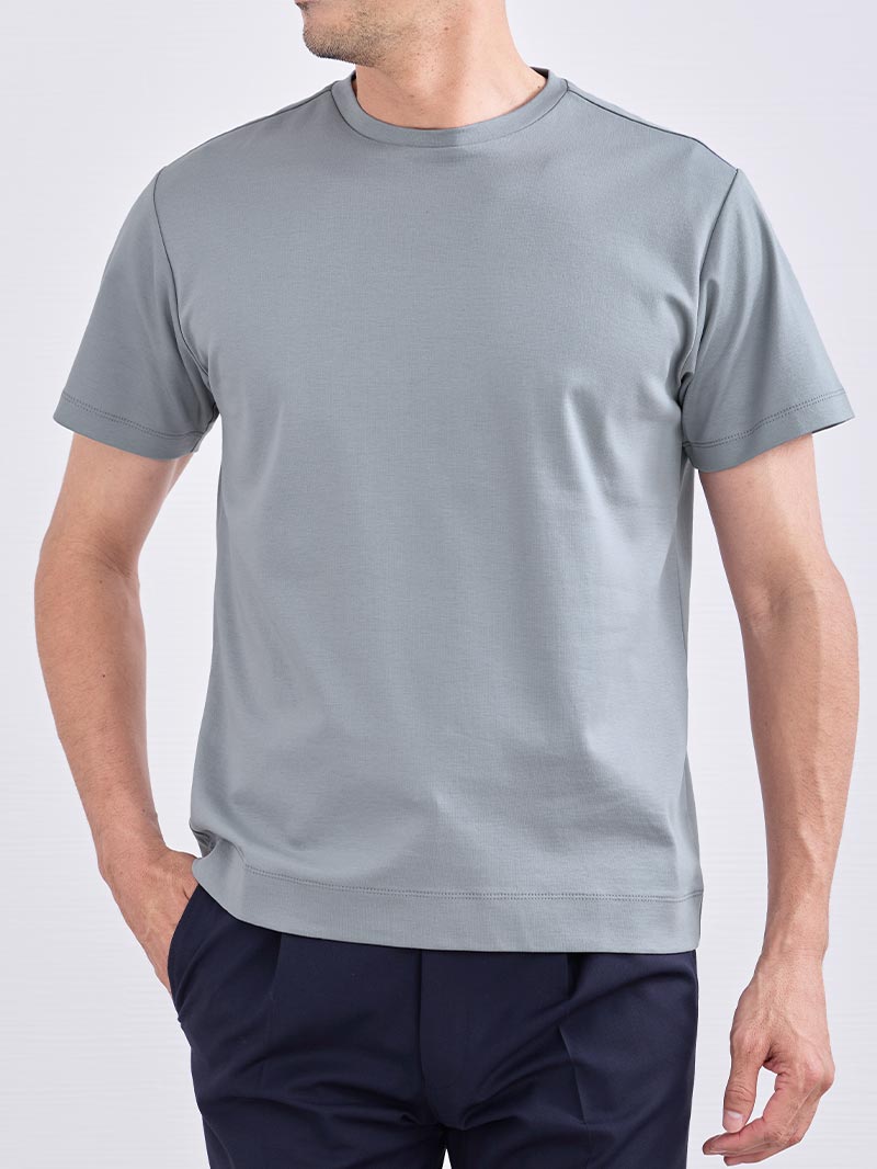 CODEショートスリーブTシャツ グレー